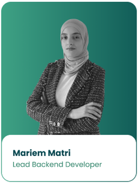 Mariem Matri — Lead Backend Developer